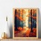 16" Wx20 L Canvas Pictures Drawing Acrylic Paintwork with 3 Pcs Paintbrushes